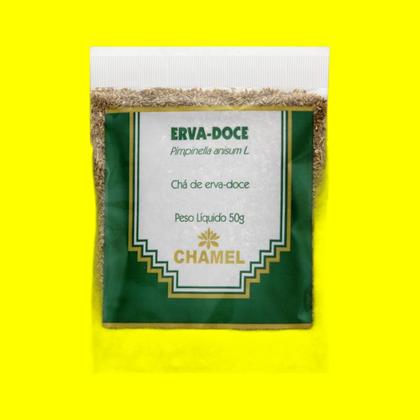 Imagem de Kit 8x Chá Pacote Erva Doce 50g - CHAMEL