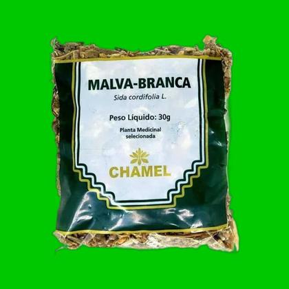 Imagem de Kit 8x Chá Pacote Malva Branca Folhas 30g - CHAMEL