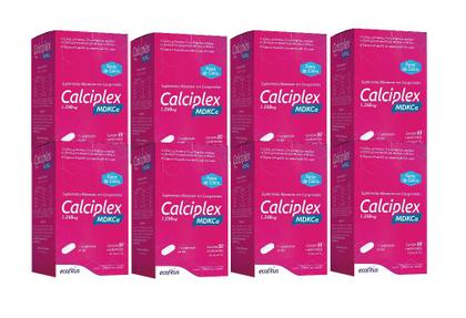 Imagem de Kit 8x Suplemento Calciplex MDKCa C/30 Comp - Ecofitus