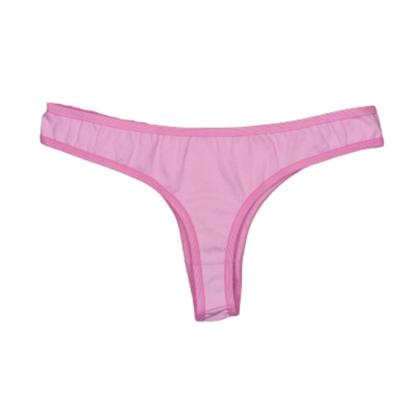 Imagem de Kit 9 Calcinha Fio Dental Tanga Algodão Sexy Feminina Adulto Conforto Sortidas Lisa Estampada