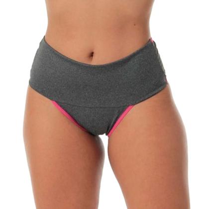 Imagem de Kit 9 Calcinha Modeladora Fitness Cós Alto Feminina Compressão Abdominal Segura Barriga Microfibra