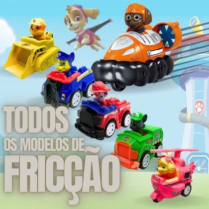 Imagem de Kit 9 Carrinhos Patrulha Canina Fricção Brinquedos Coleção