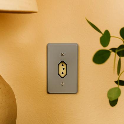 Imagem de Kit 9 Conjunto Tomada 2p+t 10a 250v Silentoque 4x2 Pial