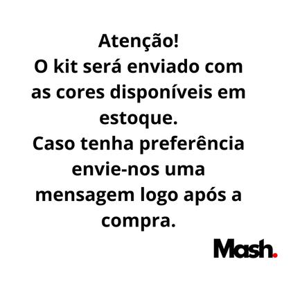 Imagem de Kit 9 Cuecas Boxer Mash Adulto Listrada 110.38 Combo