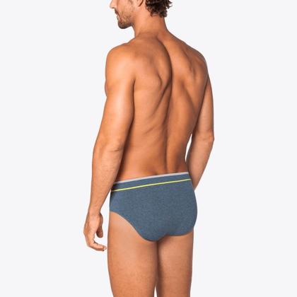 Imagem de Kit 9 Cuecas Lupo Slip Fio Texturizado Sortidos 00624-003