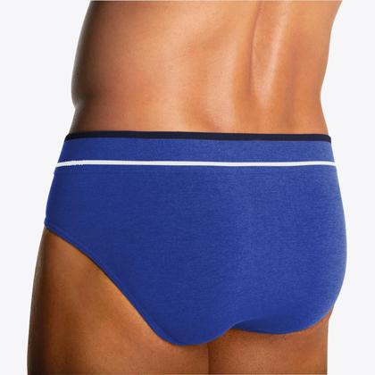 Imagem de Kit 9 Cuecas Lupo Slip Fio Texturizado Sortidos 00624-003