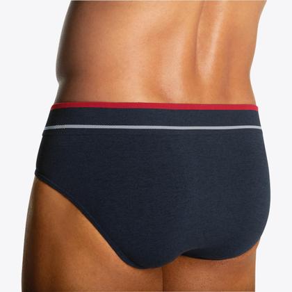 Imagem de Kit 9 Cuecas Lupo Slip Fio Texturizado Sortidos 00624-003