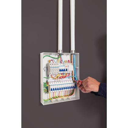 Imagem de kit 9 Disjuntor 50A Unipolar Tramontina TDJ3 Curva C 3kA