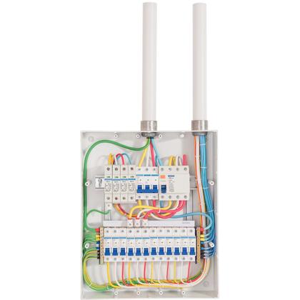 Imagem de Kit 9 Disjuntor 63A Unipolar Tramontina TDJ3 Curva C 3kA