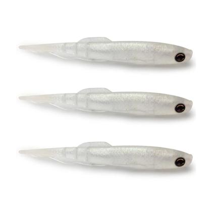 Imagem de Kit 9 Iscas Artificiais Para Pesca Monster 3X Bacashad 13cm 10g