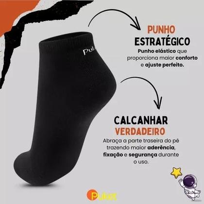 Imagem de Kit 9 Meia Puket Escolar Cano Curto Dia A Dia Festas Eventos