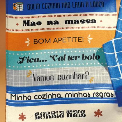 Imagem de Kit 9 Panos de Copa Felpudo Estampado Dohler Sortido