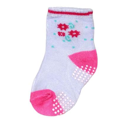 Imagem de Kit 9 Pares Meia Infantil Bebe Antiderrapante Menino 0 A 24