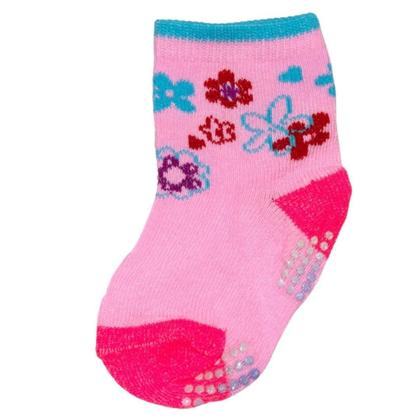 Imagem de Kit 9 Pares Meia Infantil Bebe Antiderrapante Menino 0 A 24