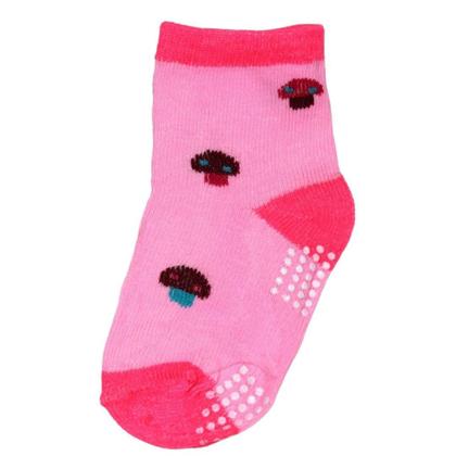 Imagem de Kit 9 Pares Meia Infantil Bebe Antiderrapante Menino 0 A 24