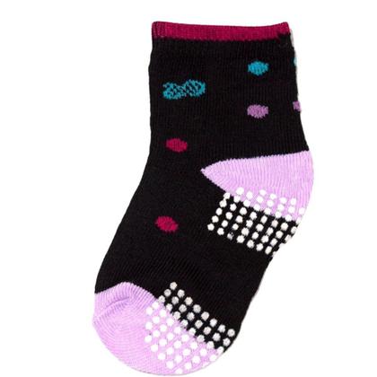 Imagem de Kit 9 Pares Meia Infantil Bebe Antiderrapante Menino 0 A 24