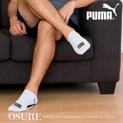 Imagem de Kit 9 Pares Meias Puma Sapatilha Algodão Cano Baixo Meia Soquete Adulto Masculino Feminino Original