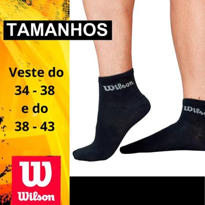 Imagem de Kit 9 Pares Meias Wilson Cano Médio Masculino Adulto 38-43