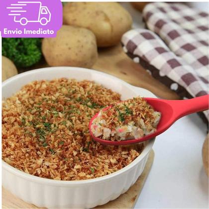 Imagem de Kit 9 Utensílios de Silicone Cozinha Profissional 3 Escumadeira 3 Concha 3 Colher Resistentes