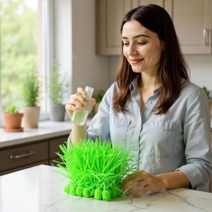 Imagem de Kit 90 Papel de Seda Verde Claro para Embalar Balas De Coco