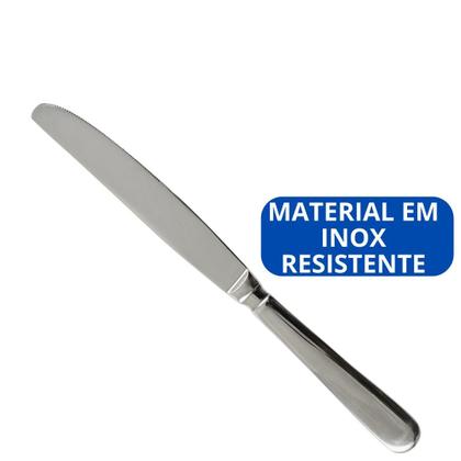 Imagem de Kit 90 Talheres Inox Garfo, Faca e Colher para Refeições Completas Perfeito para Casa Lanchonete