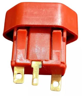 Imagem de Kit 90 Tomada Fernik Fêmea Embutir 3 Pinos 20a Vermelho