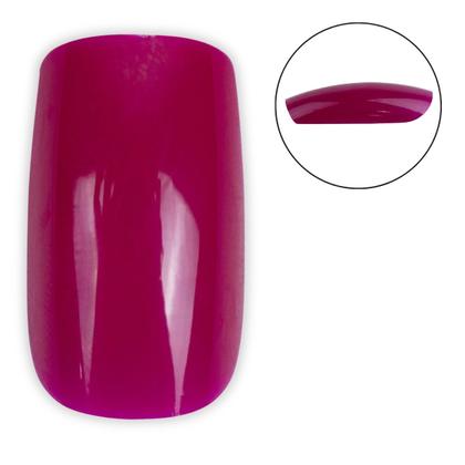 Imagem de Kit 96 Unhas Postiças Quadrada Colorida Vermelho Preto Rosa Unhas Decoradas Nail Art Manicure Beleza Feminino