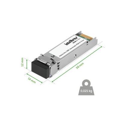 Imagem de Kit A E B Módulo Mini-gbic Gigabit Ethernet Monomodo 10km