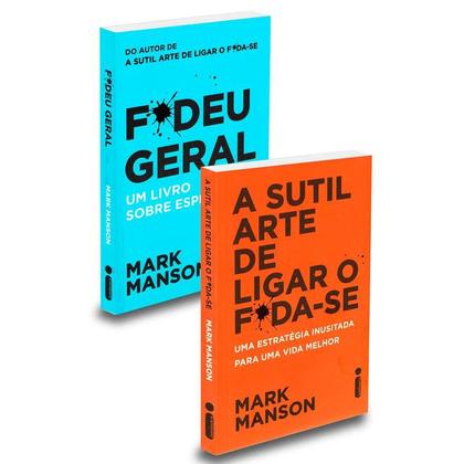 Imagem de Kit A Sutil Arte de Ligar o Foda-se
