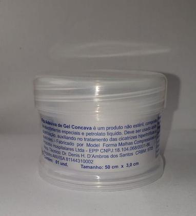 Imagem de Kit Abdominoplastia Fita Côncava 50x3cm E Órtese Cilíndrica