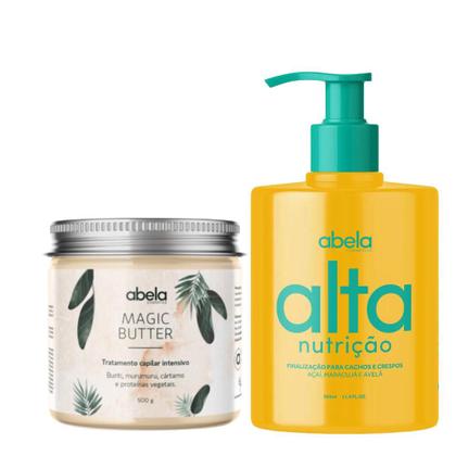 Imagem de Kit Abela Cosmetics - Finalizador ALTA  e Magic Butter 500g