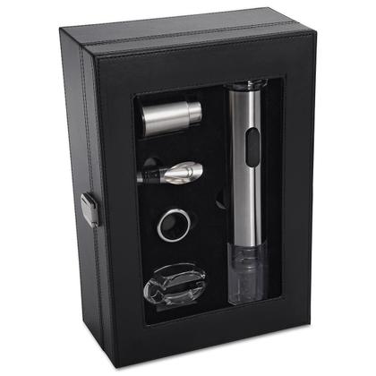 Imagem de Kit Abridor de Vinho Oster 8055 Inspire Inox 5 Peças com Estojo