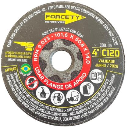 Imagem de Kit Acabamento 45 Graus Porcelanato Lixa Diamantada 100 + Rebolo Cônico 120 + Suporte C/ Adaptador