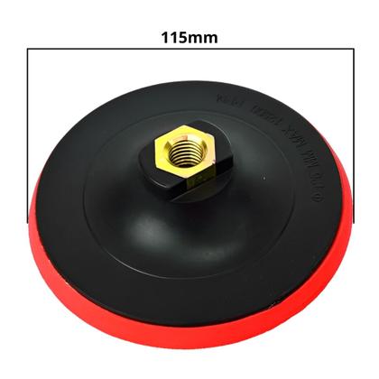 Imagem de Kit Acabamento Porcelanato Com Suporte + Adaptador + Lixa Grão 3000 + Rebolo Grão 120 + Disco de Corte