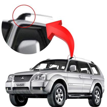 Imagem de Kit Acabamento Rack De Teto Longarina 4 Peças Pajero/Sport