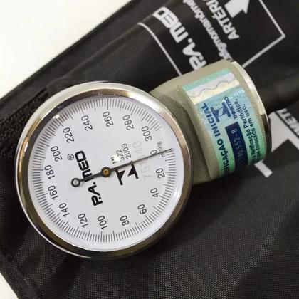 Imagem de Kit Academico Aparelho De Pressao + Esteto Rappaport Duplo