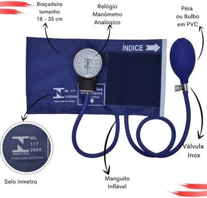 Imagem de Kit Acadêmico Para Enfermagem Premium Com Oxímetro E Estojo