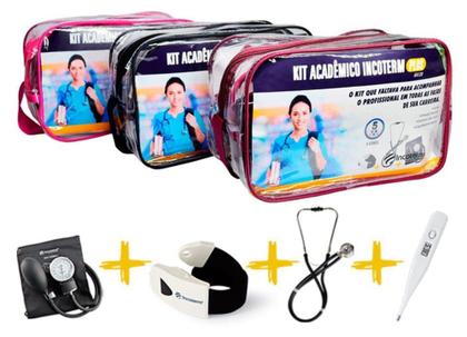 Imagem de Kit Acadêmico Plus Ka120 Pink Incoterm