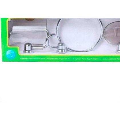 Imagem de Kit Aces.P/Wc Brasil Cr/Fume  5Pc