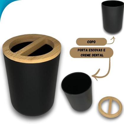 Imagem de Kit Acessórios Banheiro 6 Peças Modernas Decoração O Seu