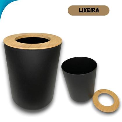 Imagem de Kit Acessórios Banheiro 6 Peças Modernas Decoração O Seu