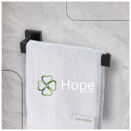 Imagem de Kit Acessórios Banheiro Inox 304 Lavabo Conjunto Preto Fosco