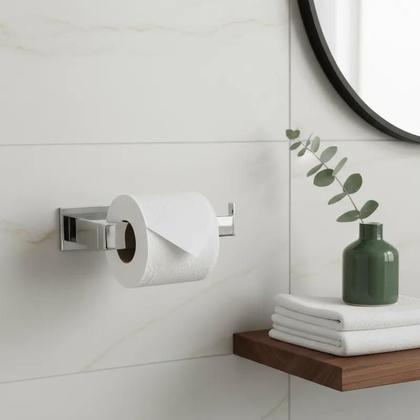 Imagem de Kit Acessórios Banheiro Lavabo 4 Peças Aço Inox 304 Q4F