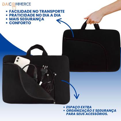 Imagem de Kit Acessórios Essenciais p/ Tablet Vision Tab 10: Capa 360, Luva, Película, Caneta, Fone