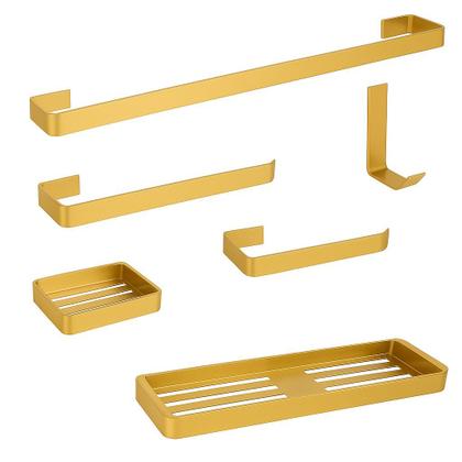 Imagem de Kit Acessórios Para Banheiro 6 Peças Varias Cores