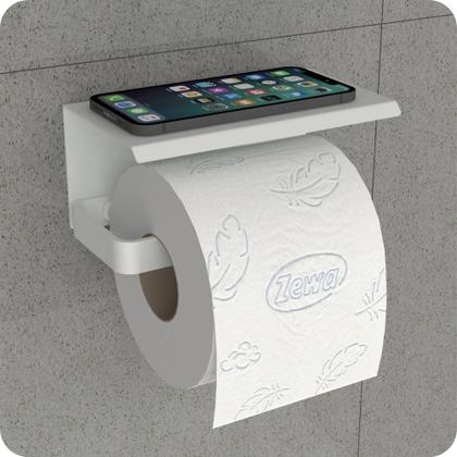 Imagem de Kit Acessórios Para Banheiro Branco 4 Peças MAX