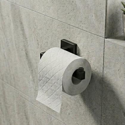 Imagem de Kit Acessórios Para Banheiro Inox 304 Premium 4 Peças Preto