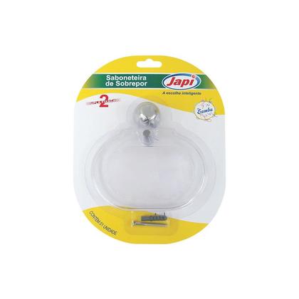 Imagem de Kit acessórios para banheiro / lavabo 05 peças cromado japi