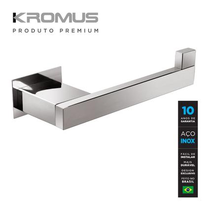 Imagem de Kit Acessórios Para Banheiros 3 Peças Inox - Kromus KITRT3A