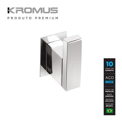 Imagem de Kit Acessórios Para Banheiros 3 Peças Inox - Kromus KITRT3A